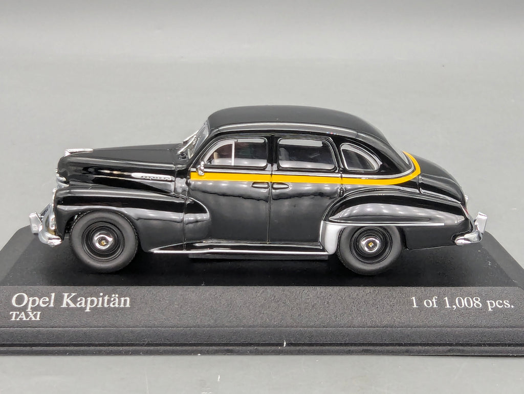 Modellautos 1:43 Minichamps Opel Kapitän 1951 Taxi mit OVP
