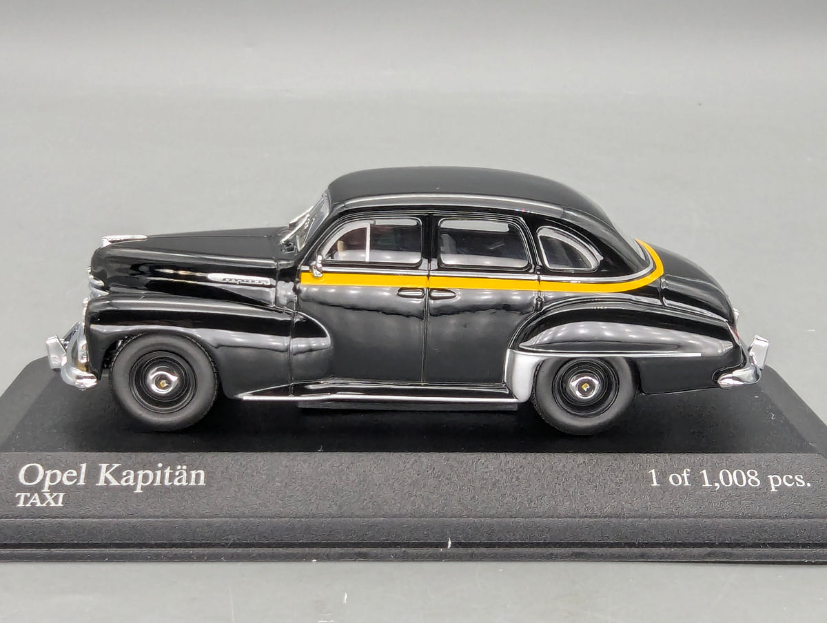 Modellautos 1:43 Minichamps Opel Kapitän 1951 Taxi mit OVP