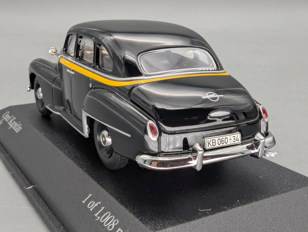 Modellautos 1:43 Minichamps Opel Kapitän 1951 Taxi mit OVP