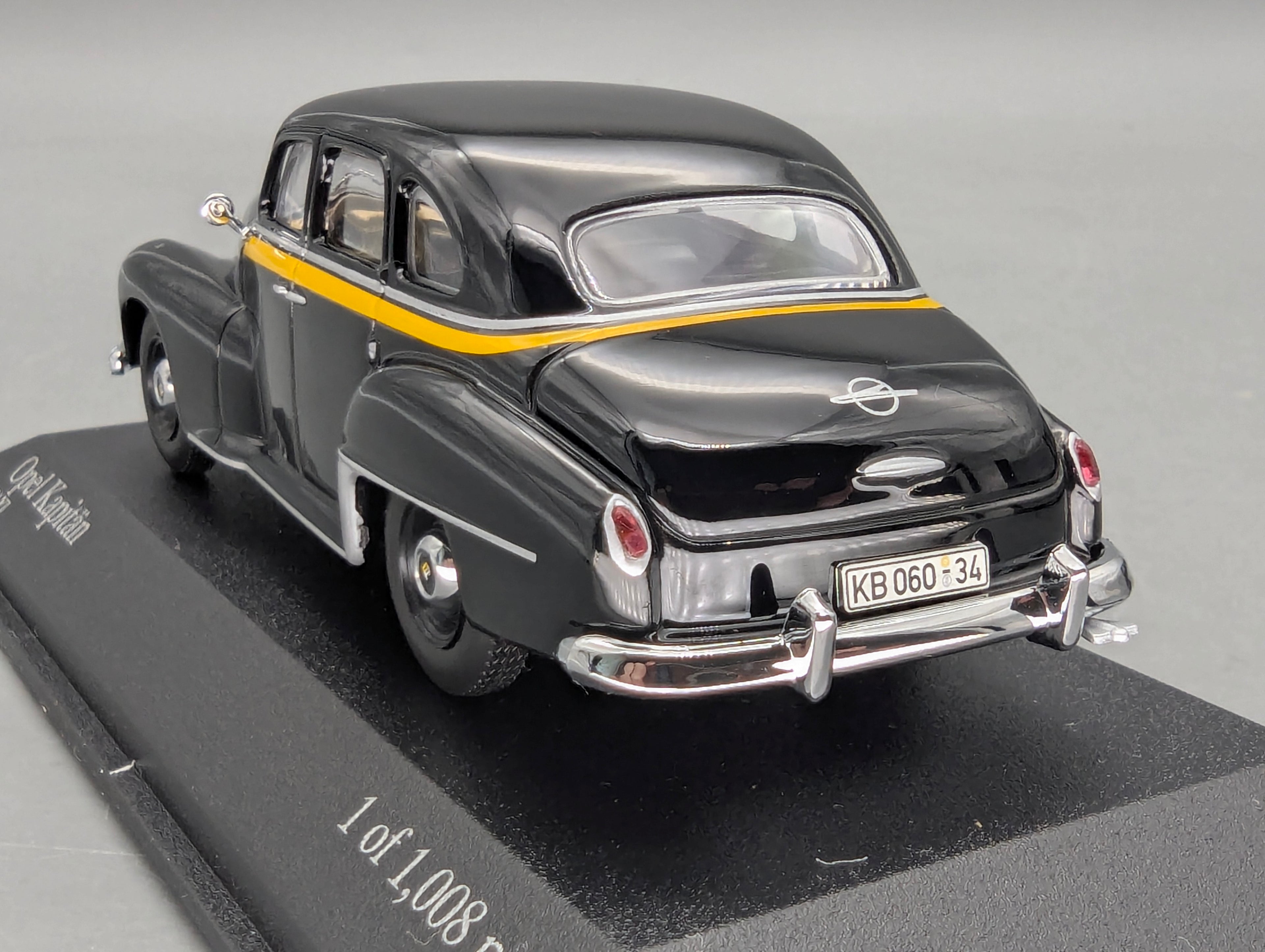 Modellautos 1:43 Minichamps Opel Kapitän 1951 Taxi mit OVP