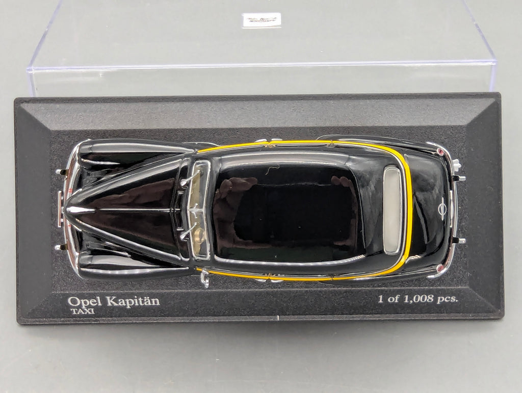 Modellautos 1:43 Minichamps Opel Kapitän 1951 Taxi mit OVP