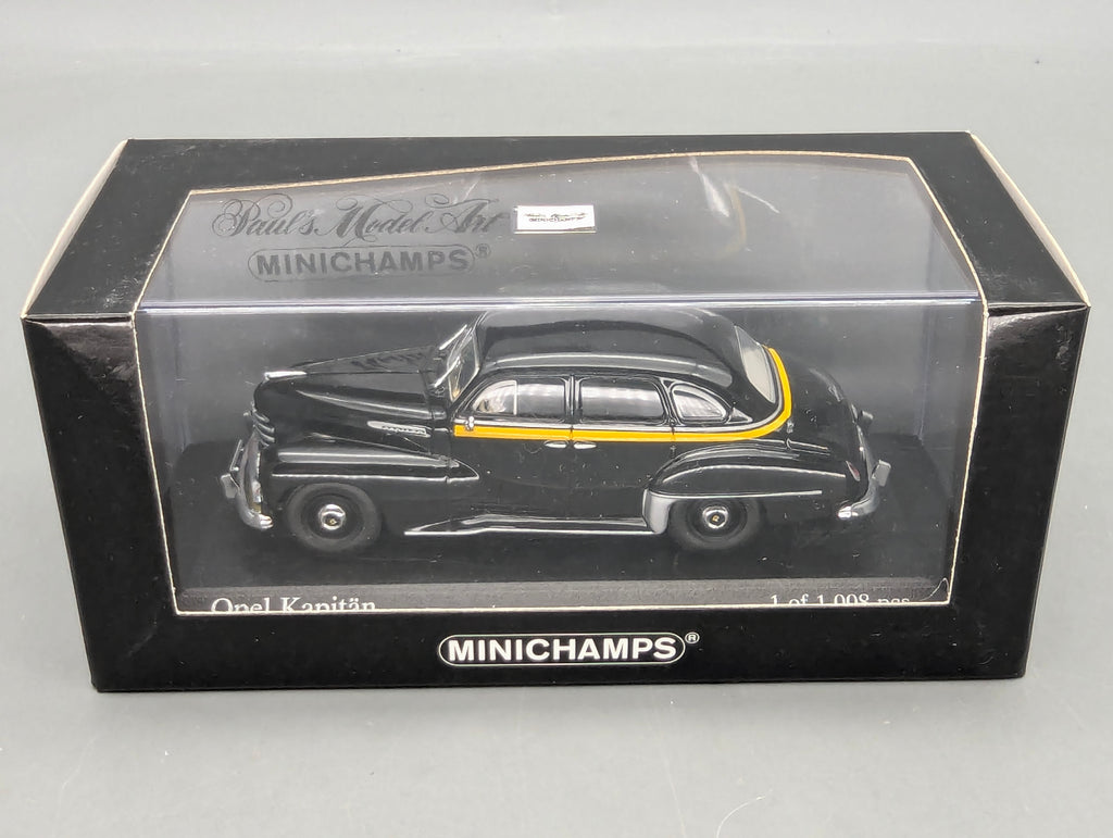 Modellautos 1:43 Minichamps Opel Kapitän 1951 Taxi mit OVP