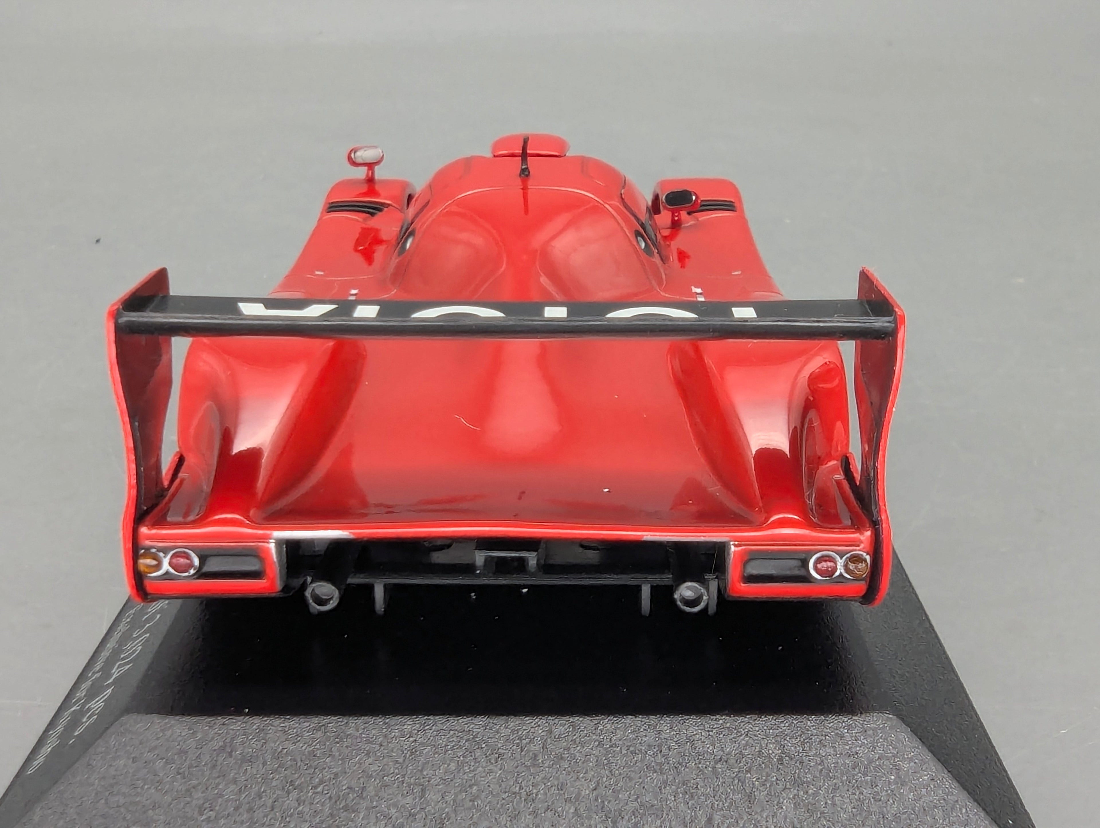 Modellautos 1:43 Minichamps Toyota GT One Street 1999 Red mit OVP