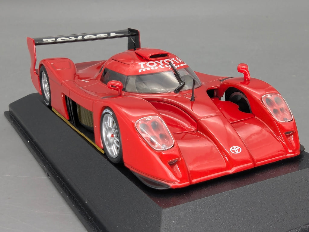 Modellautos 1:43 Minichamps Toyota GT One Street 1999 Red mit OVP