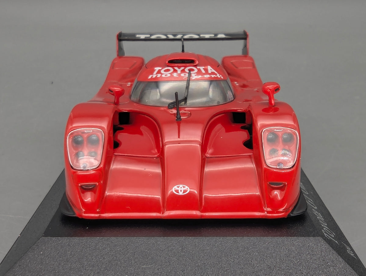 Modellautos 1:43 Minichamps Toyota GT One Street 1999 Red mit OVP