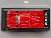 Modellautos 1:43 Minichamps Toyota GT One Street 1999 Red mit OVP