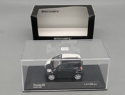 Modellautos 1:43 Minichamps Toyota IQ Geneva Car Show Genf 2009 Black / White mit OVP