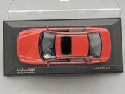 Modellautos 1:43 Minichamps Volvo S40 2000 Höstguld Red Metallic mit OVP