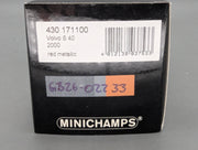 Modellautos 1:43 Minichamps Volvo S40 2000 Höstguld Red Metallic mit OVP