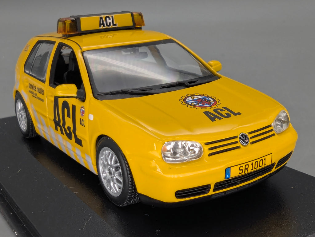 Modellautos 1:43 Minichamps Volkswagen VW Golf 1997 ADAC ACL Luxemburg mit OVP