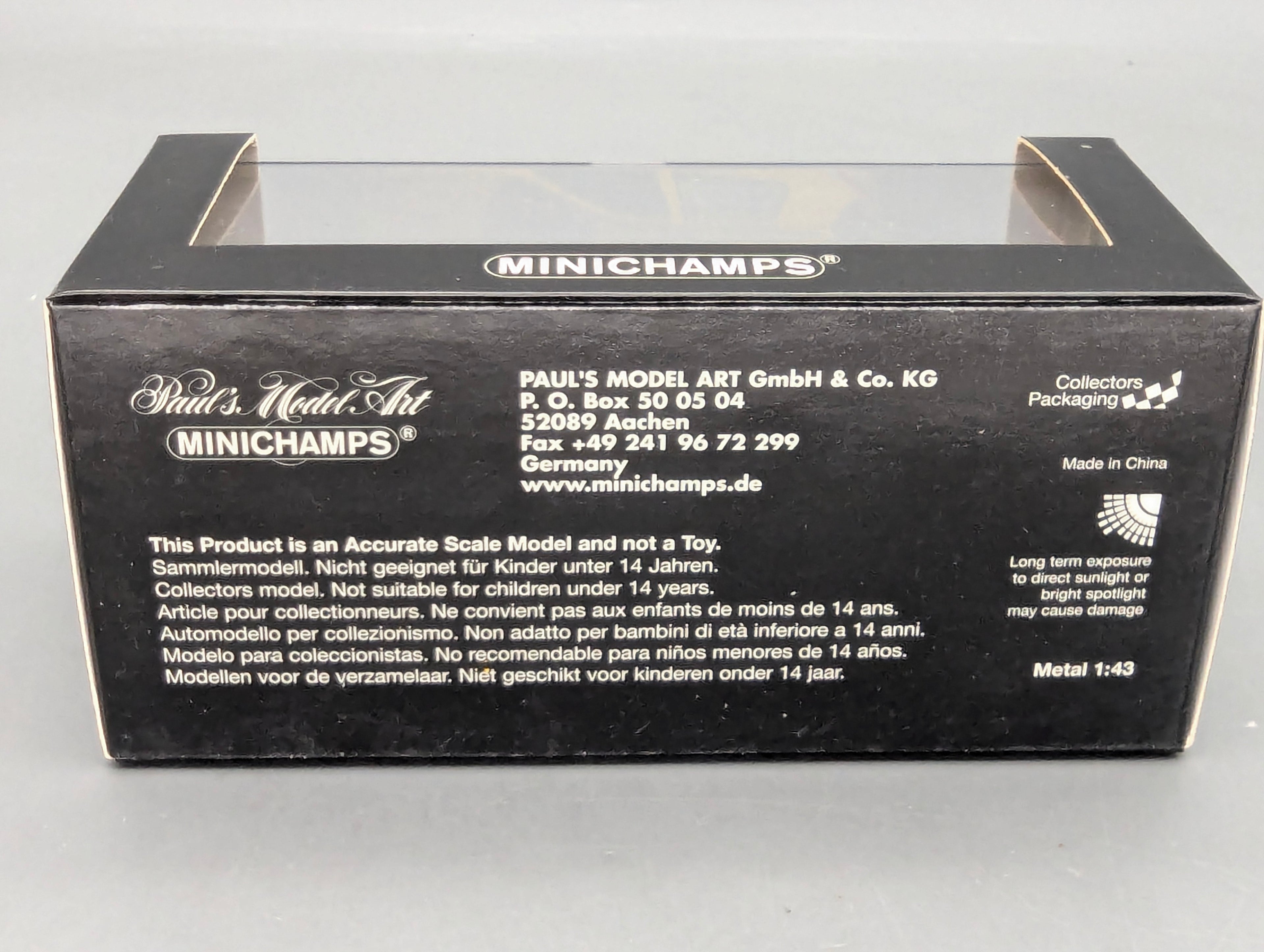 Modellautos 1:43 Minichamps Volkswagen VW Golf 1997 ADAC ACL Luxemburg mit OVP