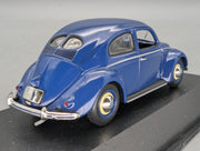 Modellautos 1:43 Minichamps Volkswagen VW 1200 Beetle Käfer Brezelkäfer Blau mit OVP