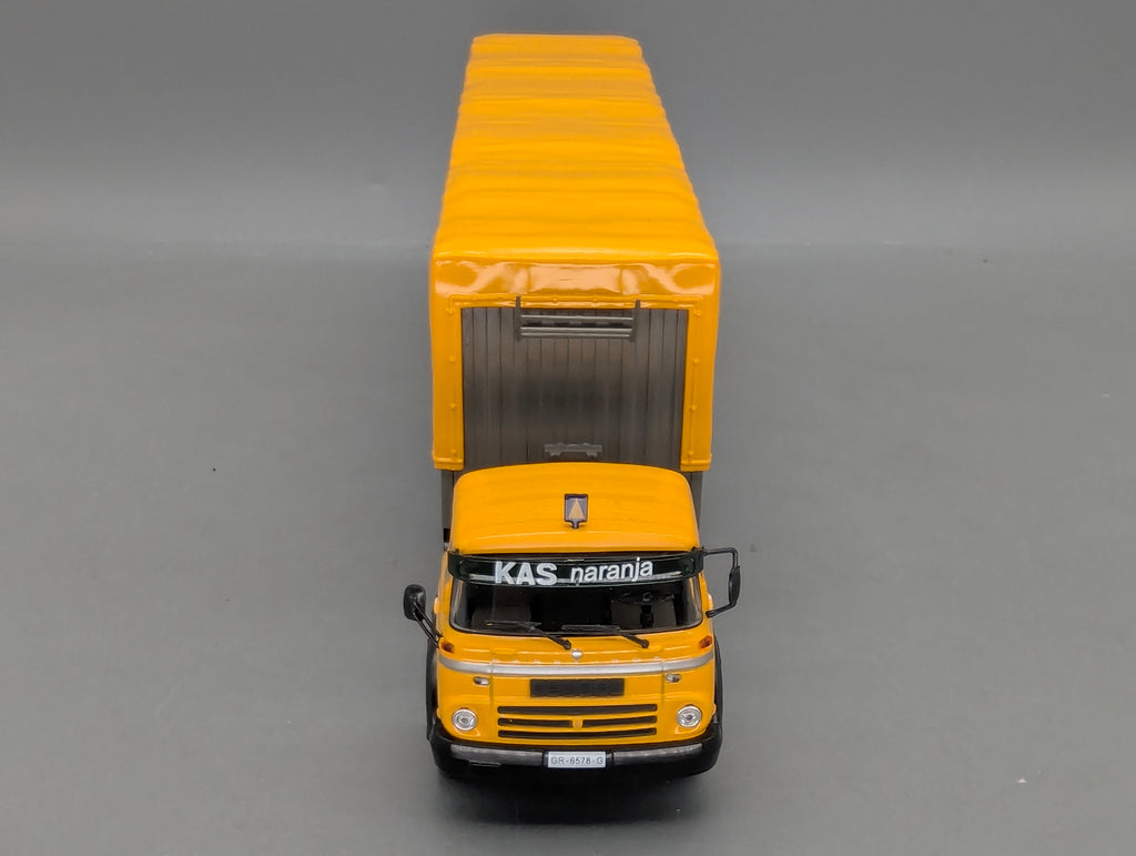 LKW Modell 1:43 Ixo Barreiros Super Azor Sattelzug KAS Naranja