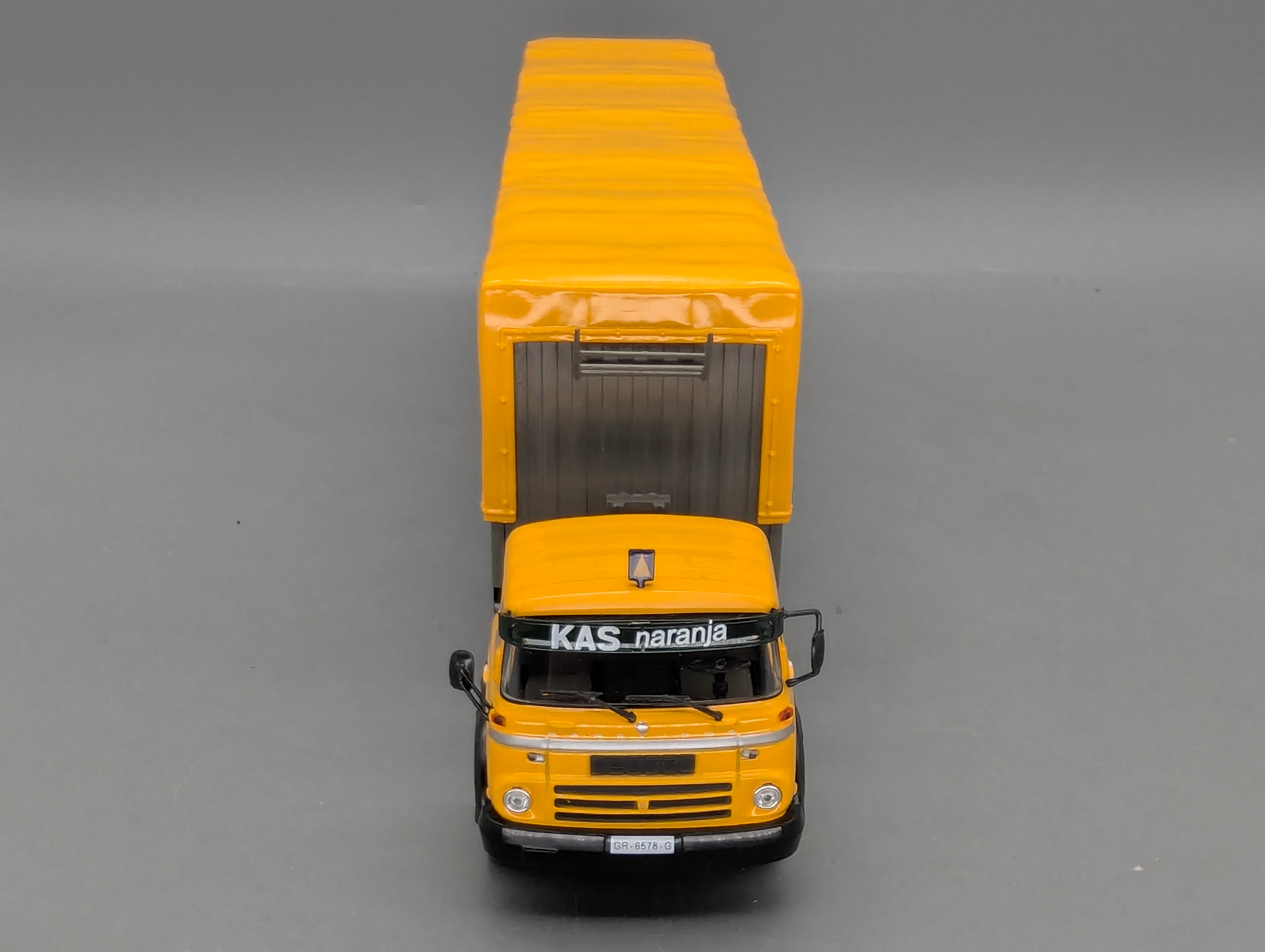 LKW Modell 1:43 Ixo Barreiros Super Azor Sattelzug KAS Naranja