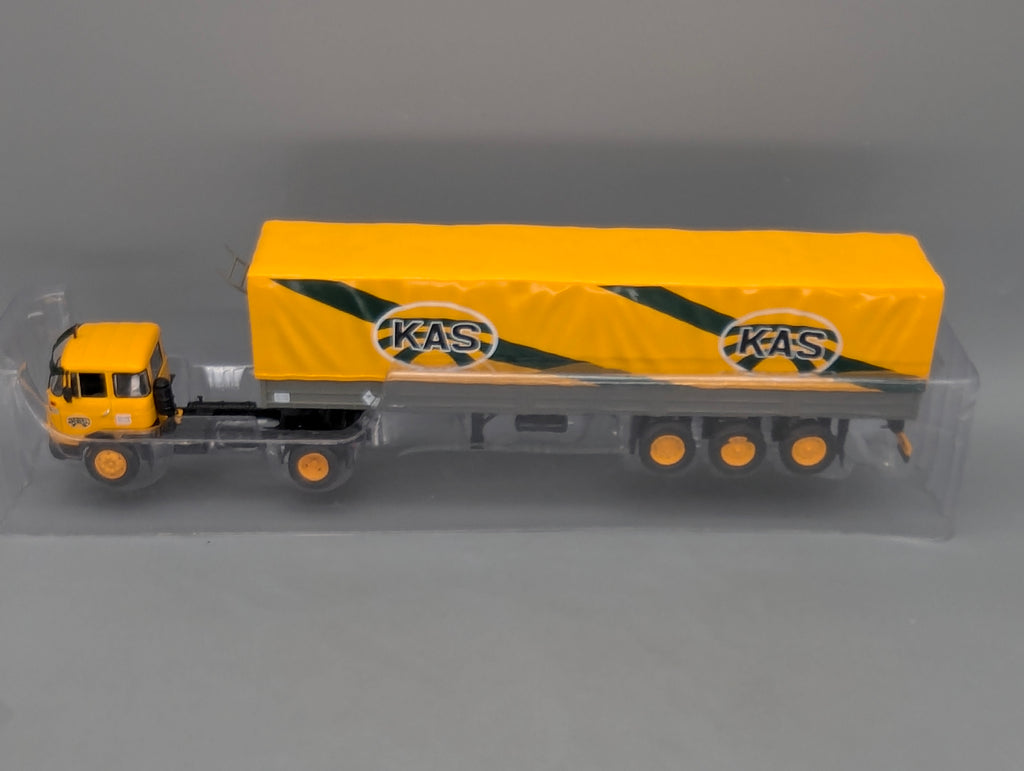 LKW Modell 1:43 Ixo Barreiros Super Azor Sattelzug KAS Naranja
