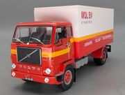 LKW Modell 1:43 Ixo Volvo F-88 MOL BV NL Möbelspedition mit OVP