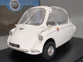 Modellautos 1:18 Oxford Heinkel Trojan 3-Rad Grecian White Weiß mit OVP