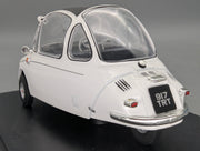 Modellautos 1:18 Oxford Heinkel Trojan 3-Rad Grecian White Weiß mit OVP