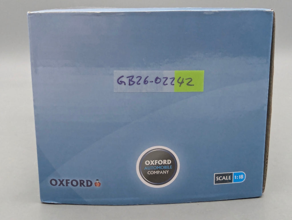 Modellautos 1:18 Oxford Heinkel Trojan 3-Rad Grecian White Weiß mit OVP