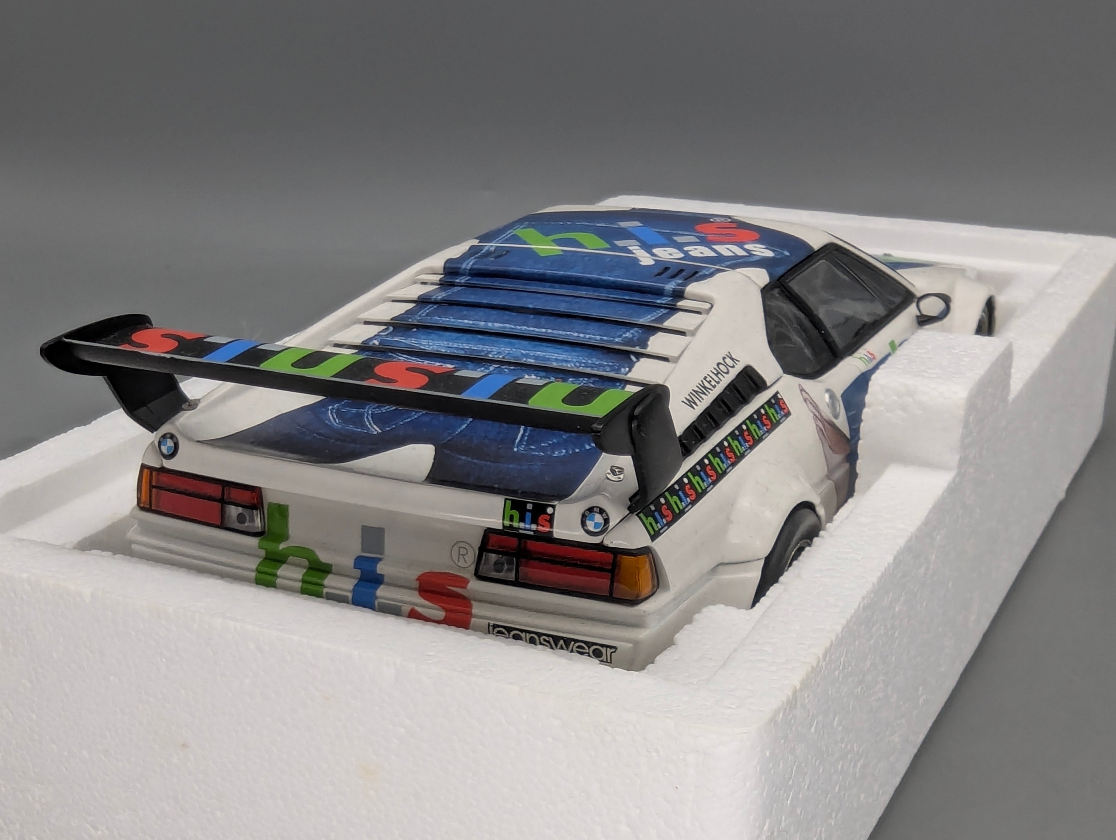 Modellautos 1:18 Minichamps BMW M1 Cassani Procar 1980 #55 M. Winkelhock mit OVP
