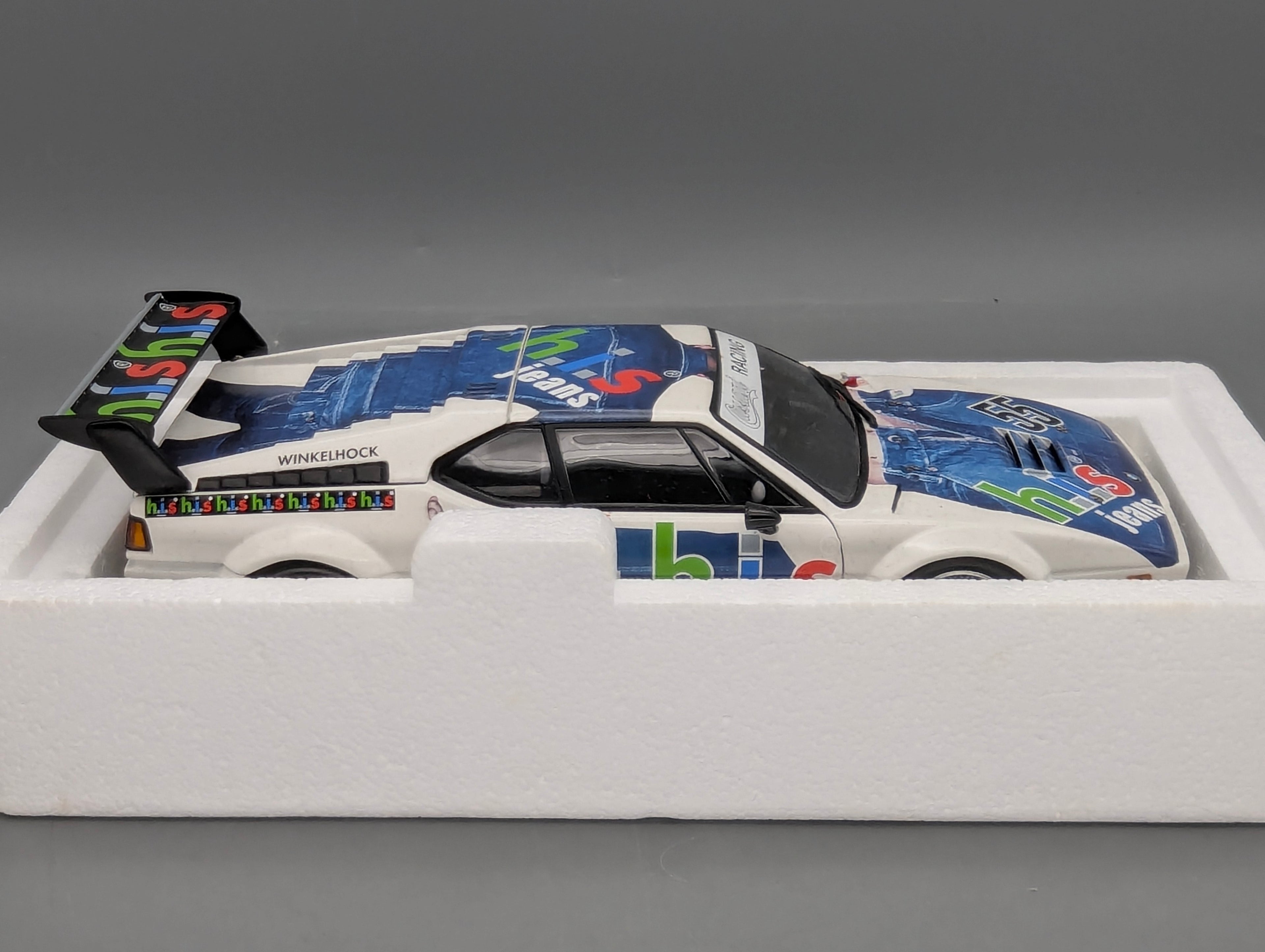 Modellautos 1:18 Minichamps BMW M1 Cassani Procar 1980 #55 M. Winkelhock mit OVP
