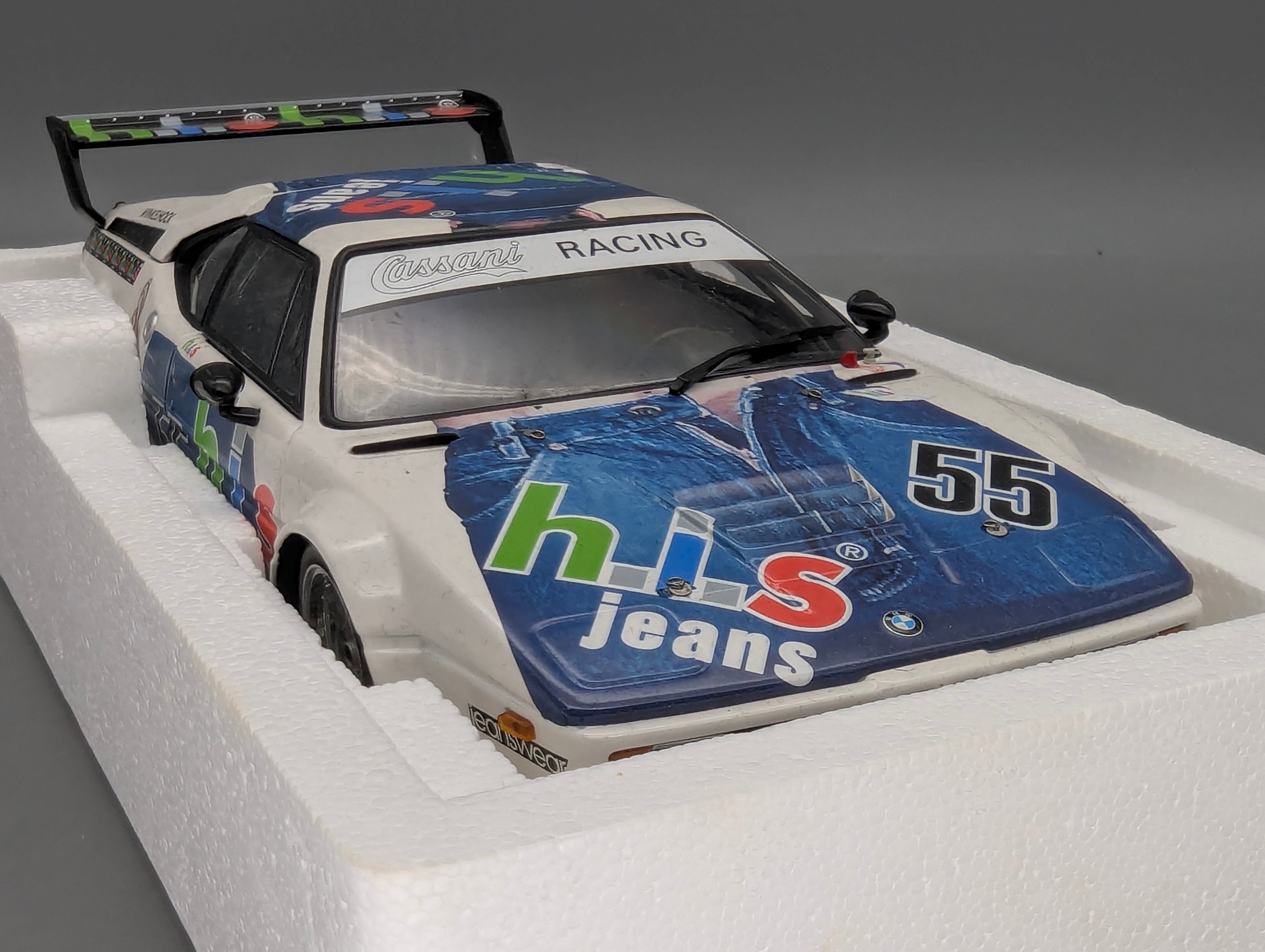 Modellautos 1:18 Minichamps BMW M1 Cassani Procar 1980 #55 M. Winkelhock mit OVP