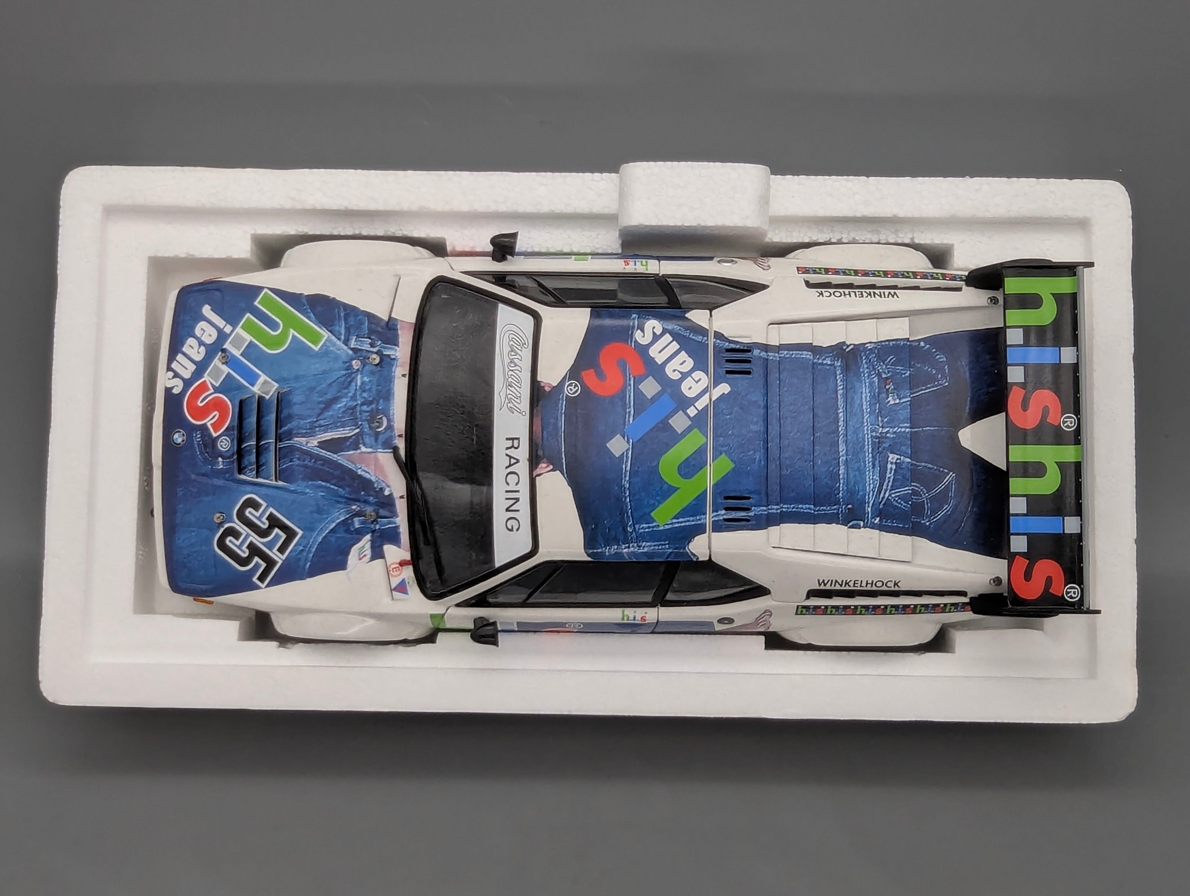 Modellautos 1:18 Minichamps BMW M1 Cassani Procar 1980 #55 M. Winkelhock mit OVP