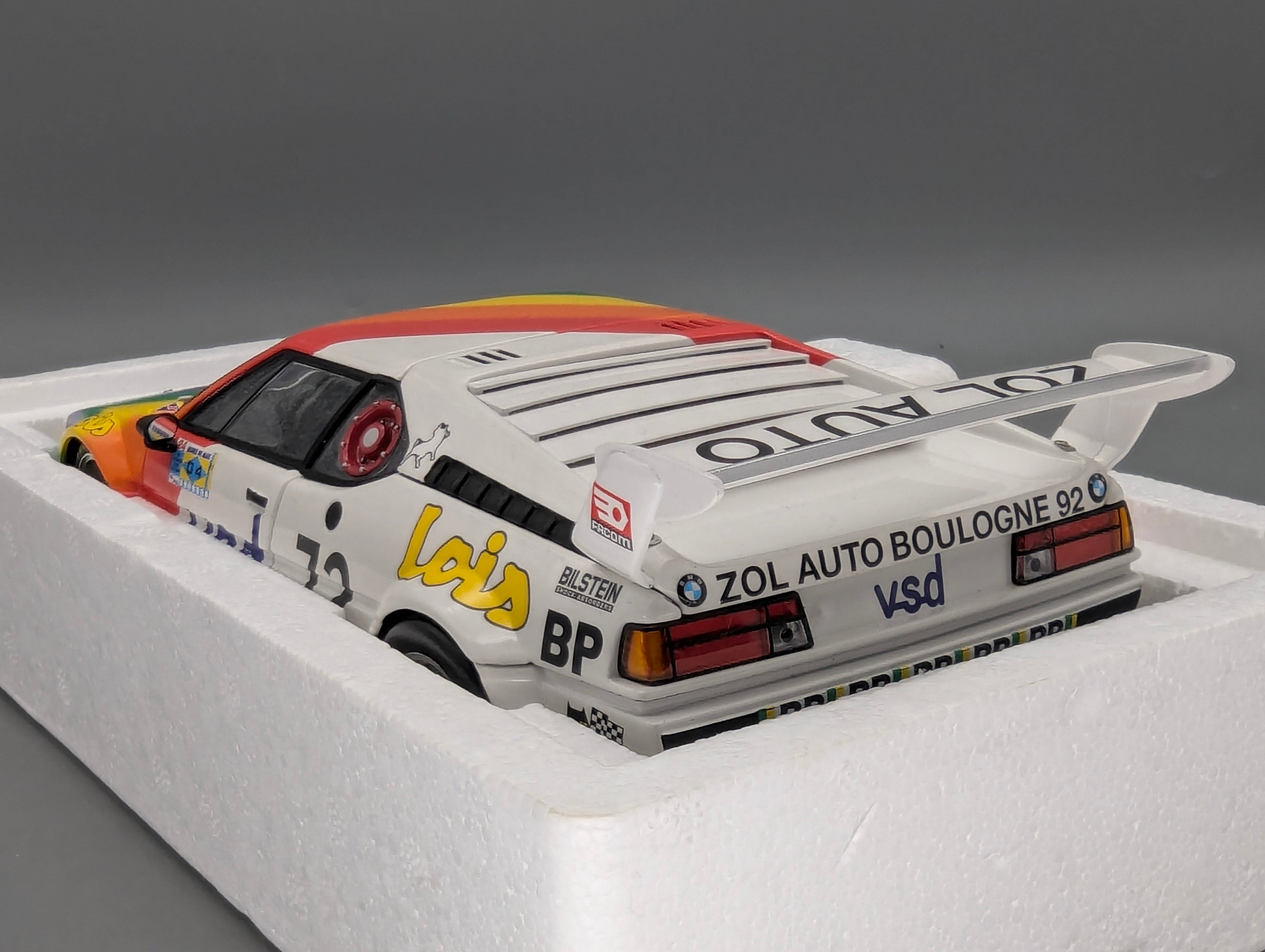 Model Cars 1:43 Minichamps Mercedes Benz SL65 AMG Black Series Silver with original packaging