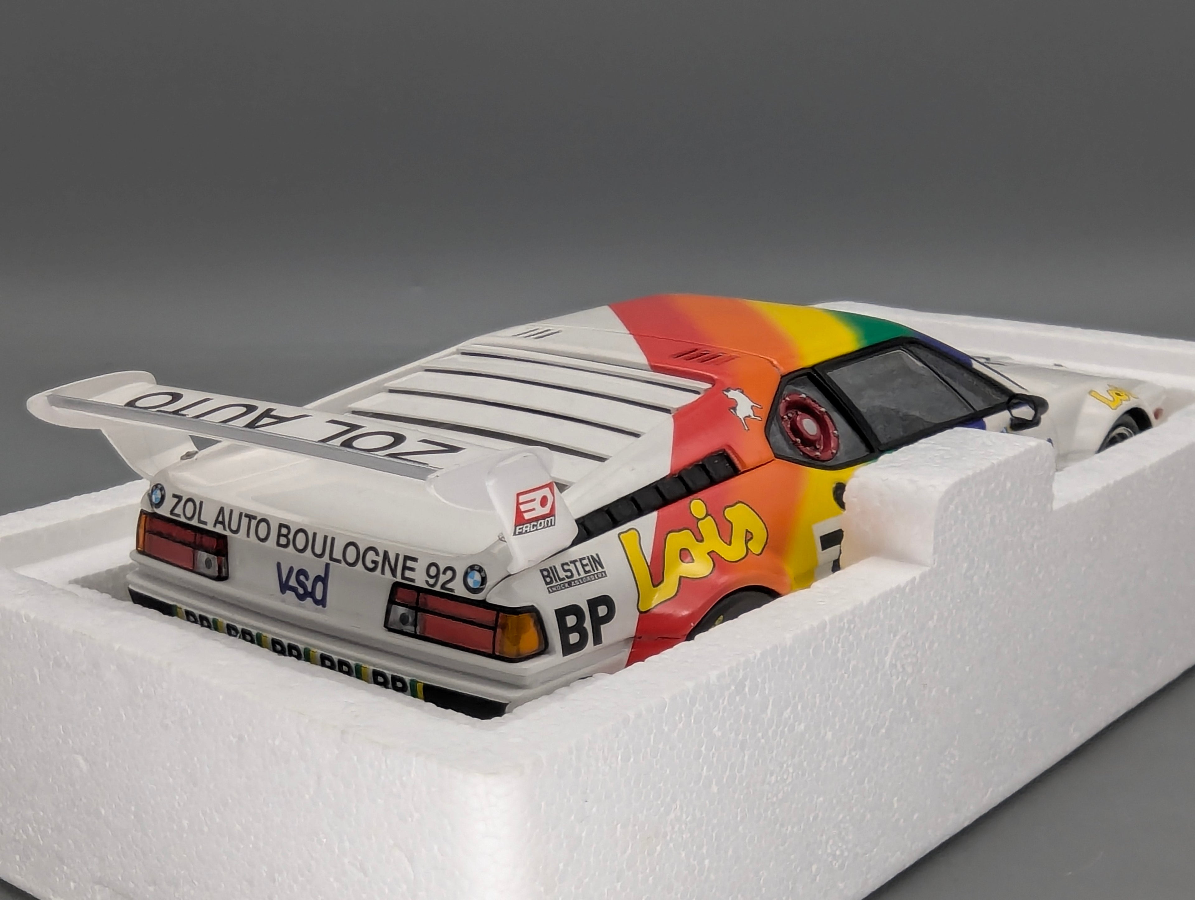 Model Cars 1:43 Minichamps Mercedes Benz SL65 AMG Black Series Silver with original packaging