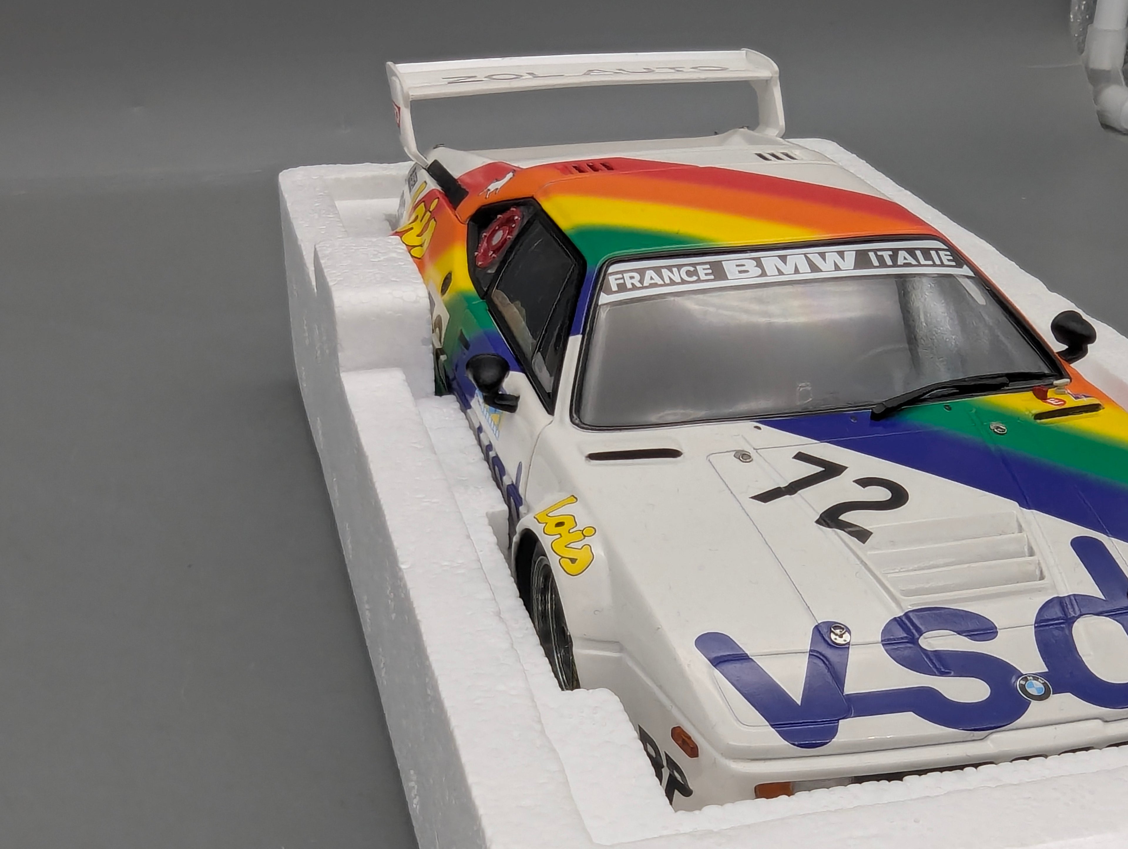 Model Cars 1:43 Minichamps Mercedes Benz SL65 AMG Black Series Silver with original packaging