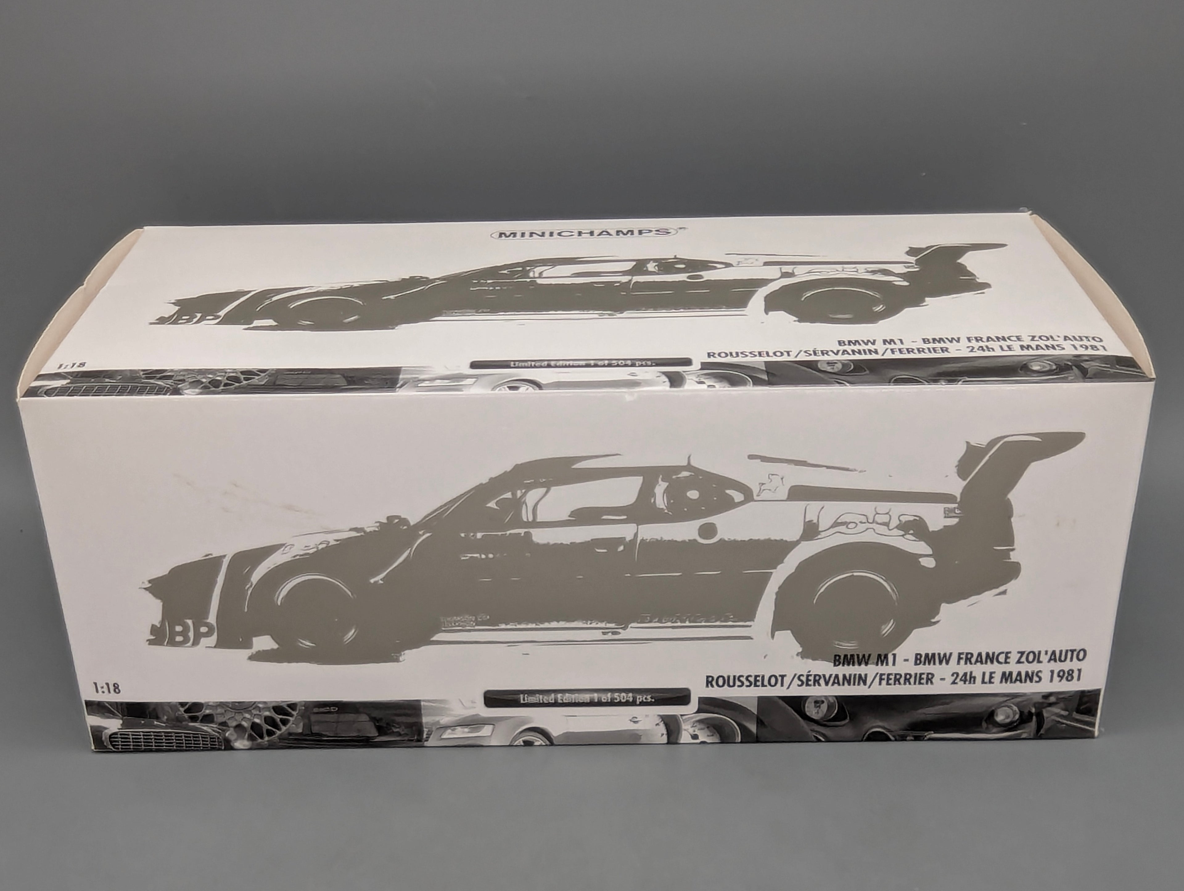 Model Cars 1:43 Minichamps Mercedes Benz SL65 AMG Black Series Silver with original packaging