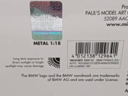 Modellautos 1:18 Minichamps BMW M1 France 24h Le Mans 1981 #72 mit OVP