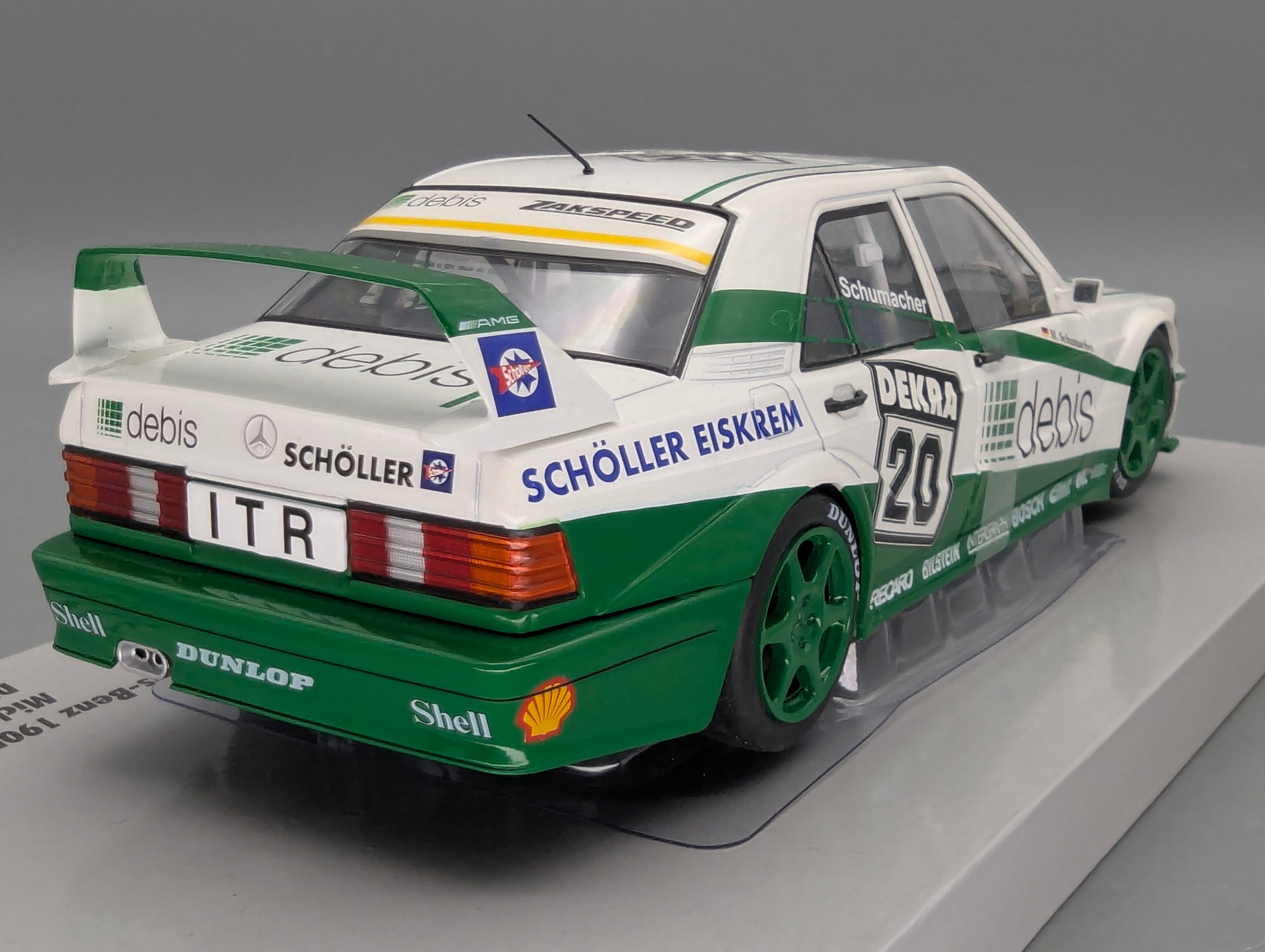 Model Cars 1:43 Minichamps Mercedes Benz SL65 AMG Black Series Silver with original packaging