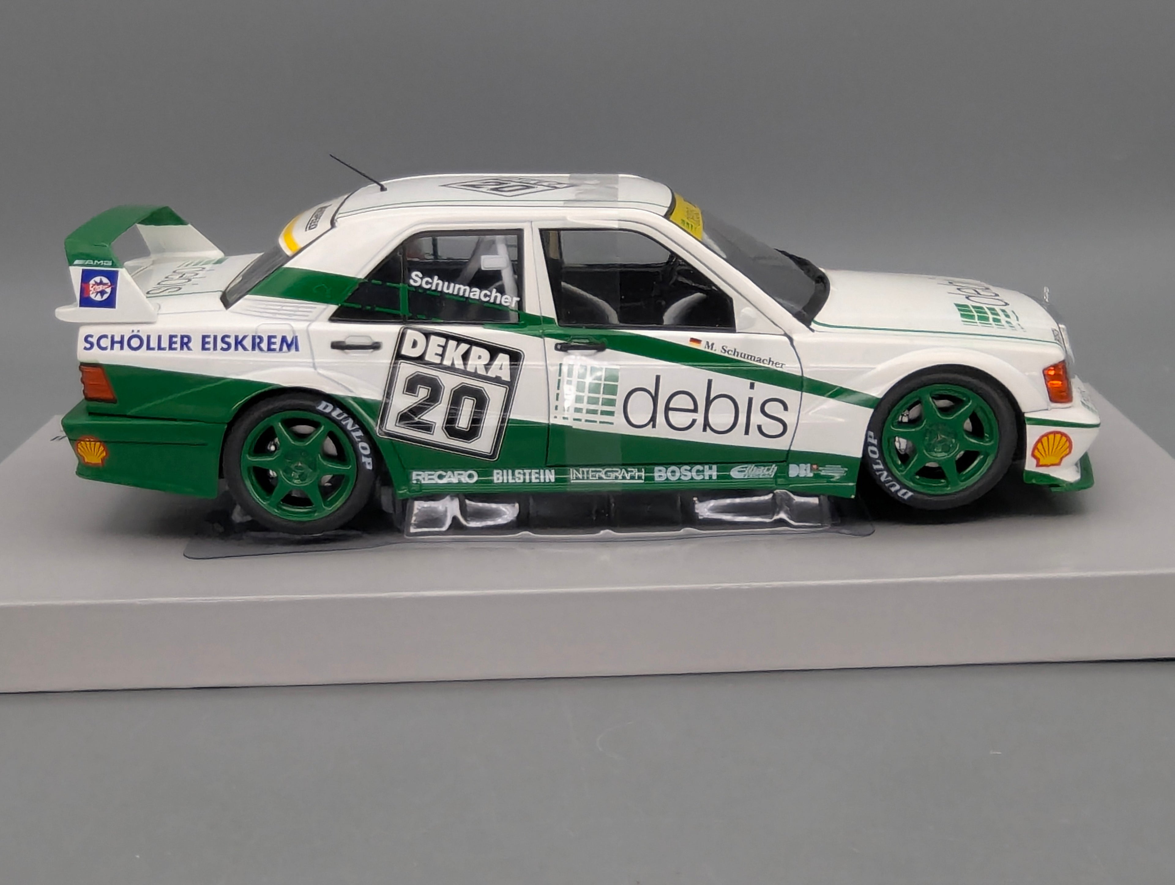 Model Cars 1:43 Minichamps Mercedes Benz SL65 AMG Black Series Silver with original packaging