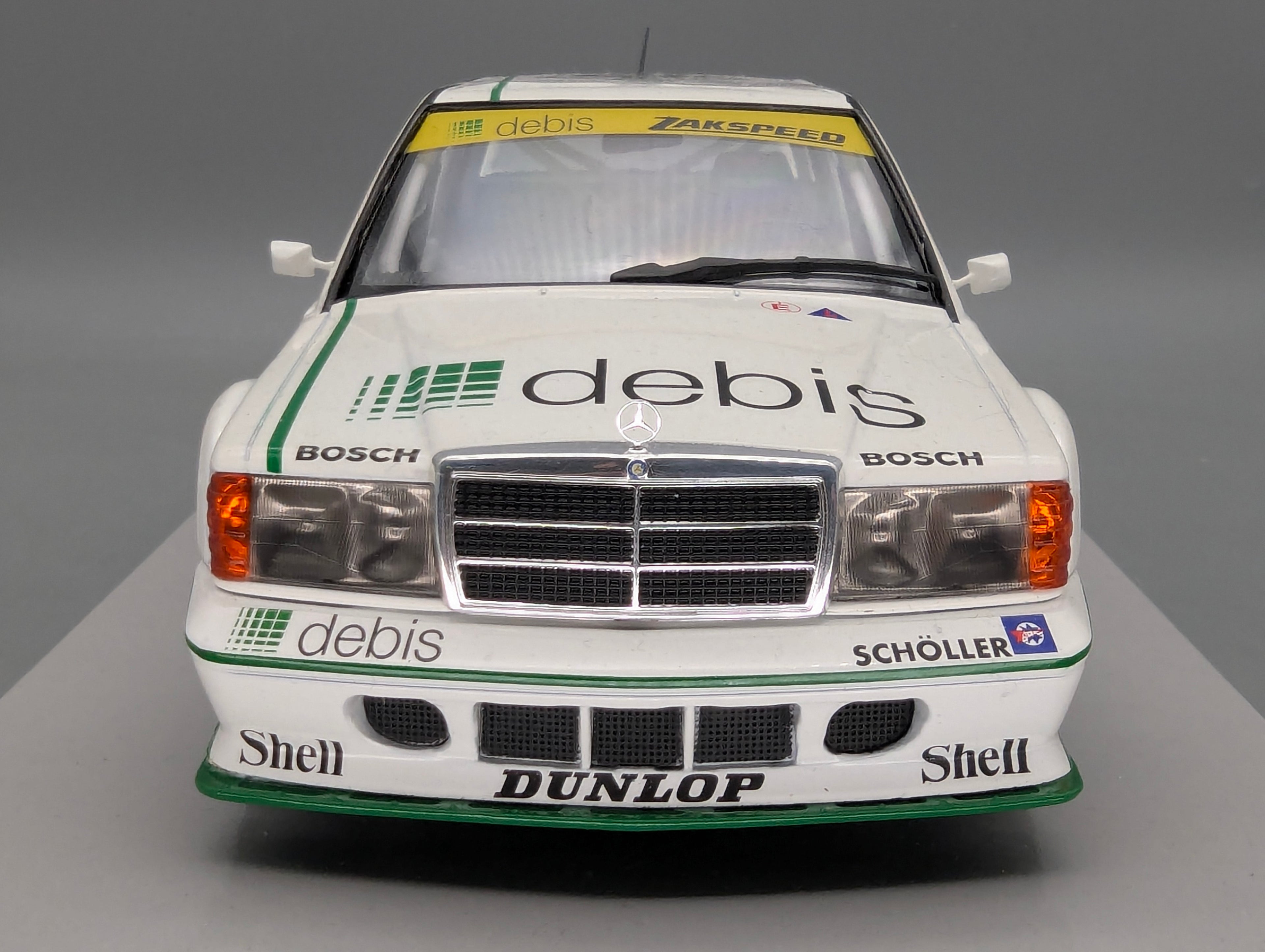 Model Cars 1:43 Minichamps Mercedes Benz SL65 AMG Black Series Silver with original packaging