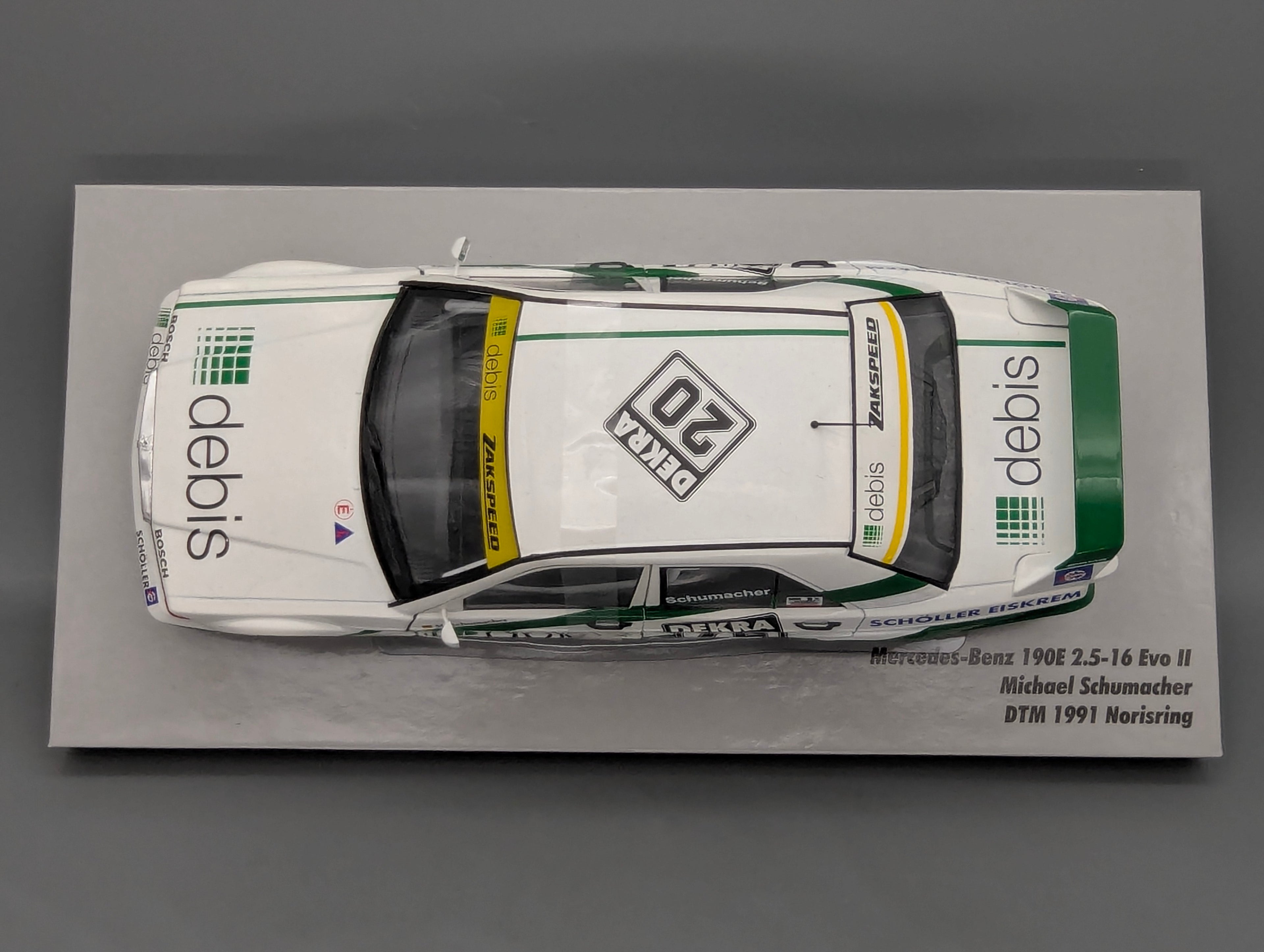 Model Cars 1:43 Minichamps Mercedes Benz SL65 AMG Black Series Silver with original packaging