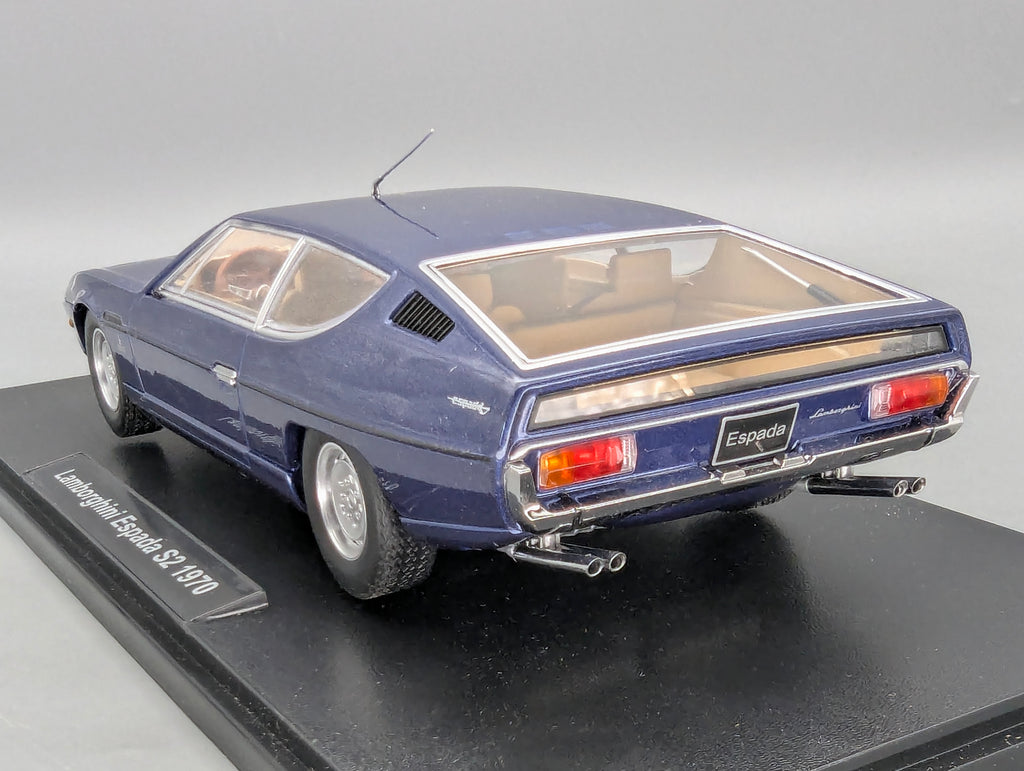 Modellautos 1:18 KK-Scale Lamborghini Espada S2 1970 Blau mit OVP