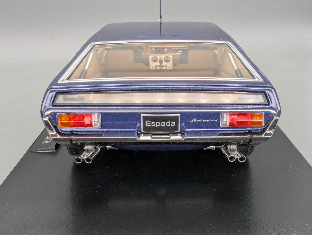 Modellautos 1:18 KK-Scale Lamborghini Espada S2 1970 Blau mit OVP