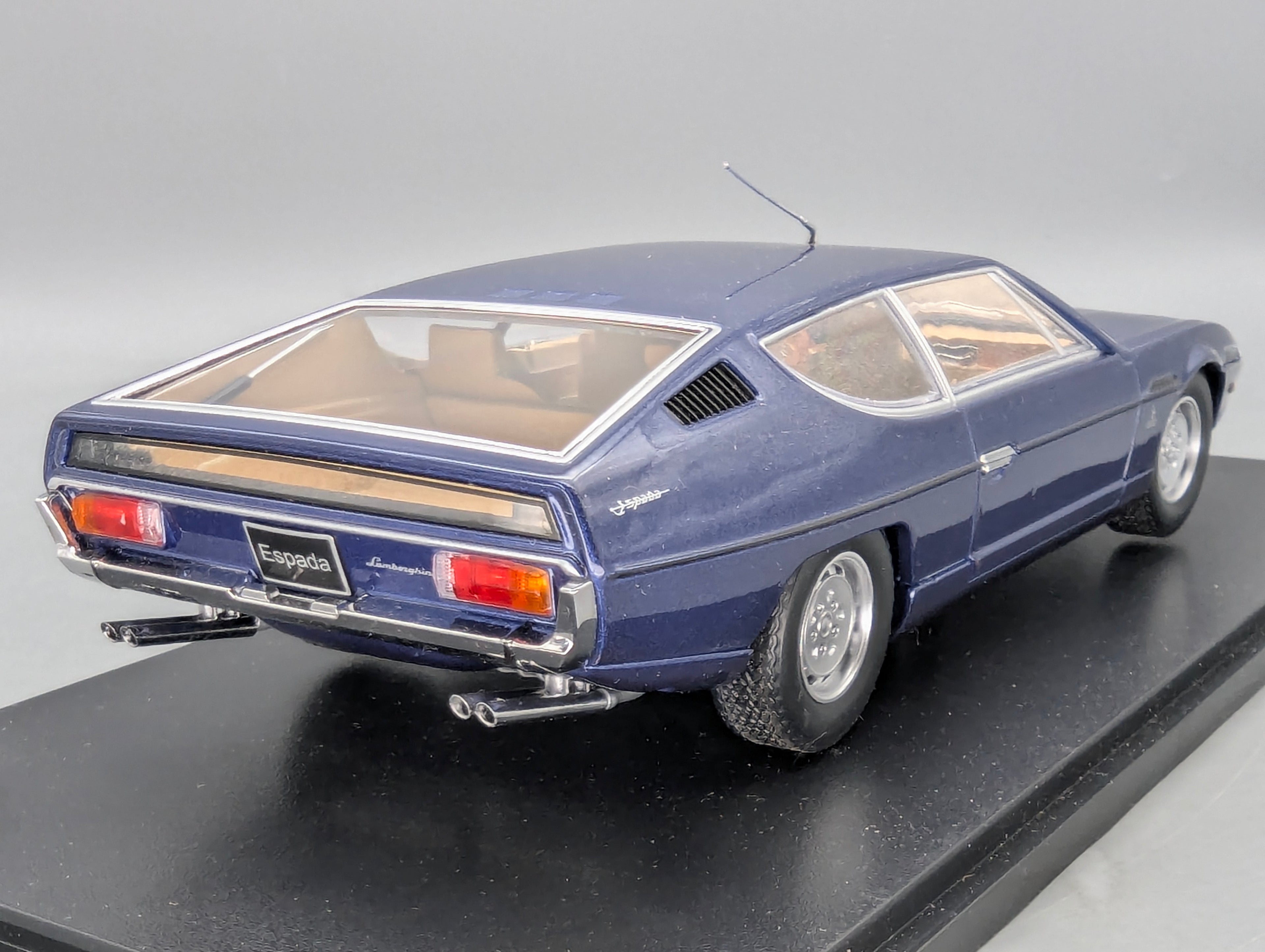 Modellautos 1:18 KK-Scale Lamborghini Espada S2 1970 Blau mit OVP