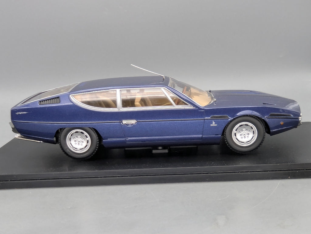 Modellautos 1:18 KK-Scale Lamborghini Espada S2 1970 Blau mit OVP