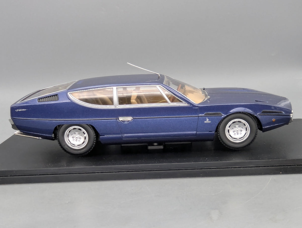 Modellautos 1:18 KK-Scale Lamborghini Espada S2 1970 Blau mit OVP