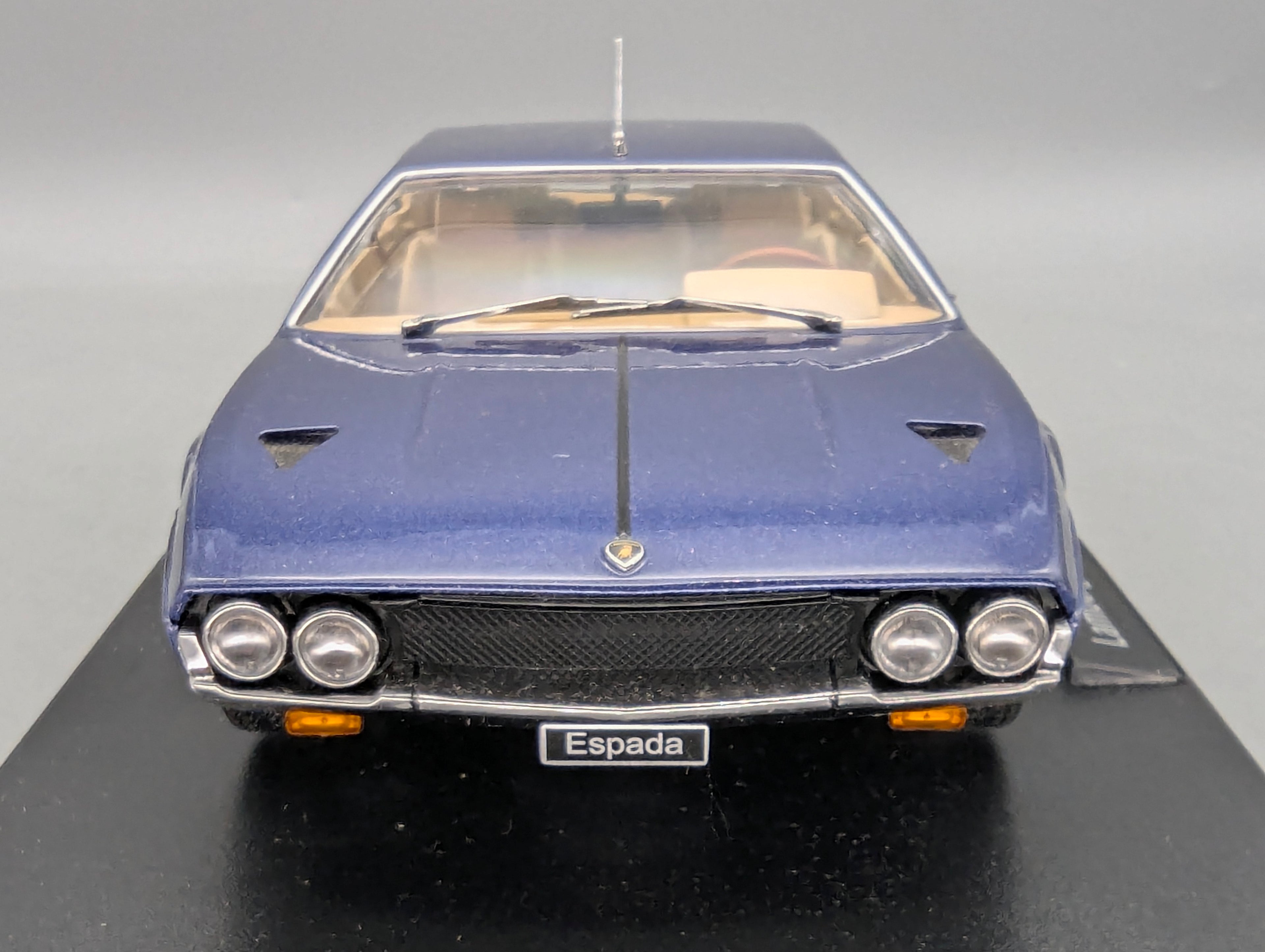 Modellautos 1:18 KK-Scale Lamborghini Espada S2 1970 Blau mit OVP