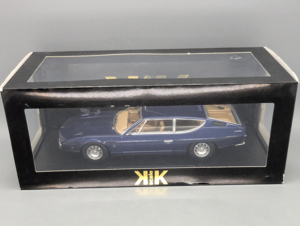 Modellautos 1:18 KK-Scale Lamborghini Espada S2 1970 Blau mit OVP