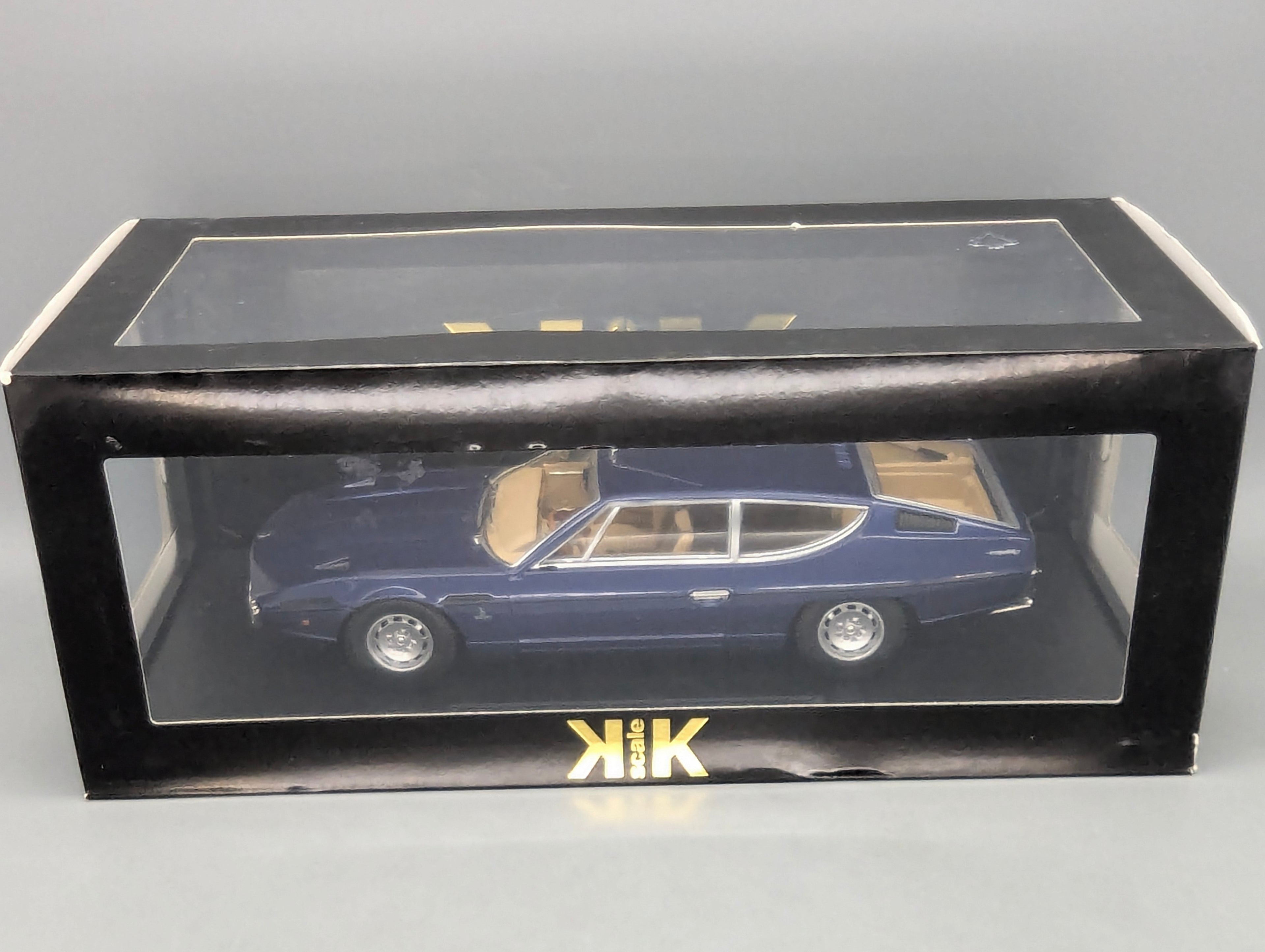 Modellautos 1:18 KK-Scale Lamborghini Espada S2 1970 Blau mit OVP