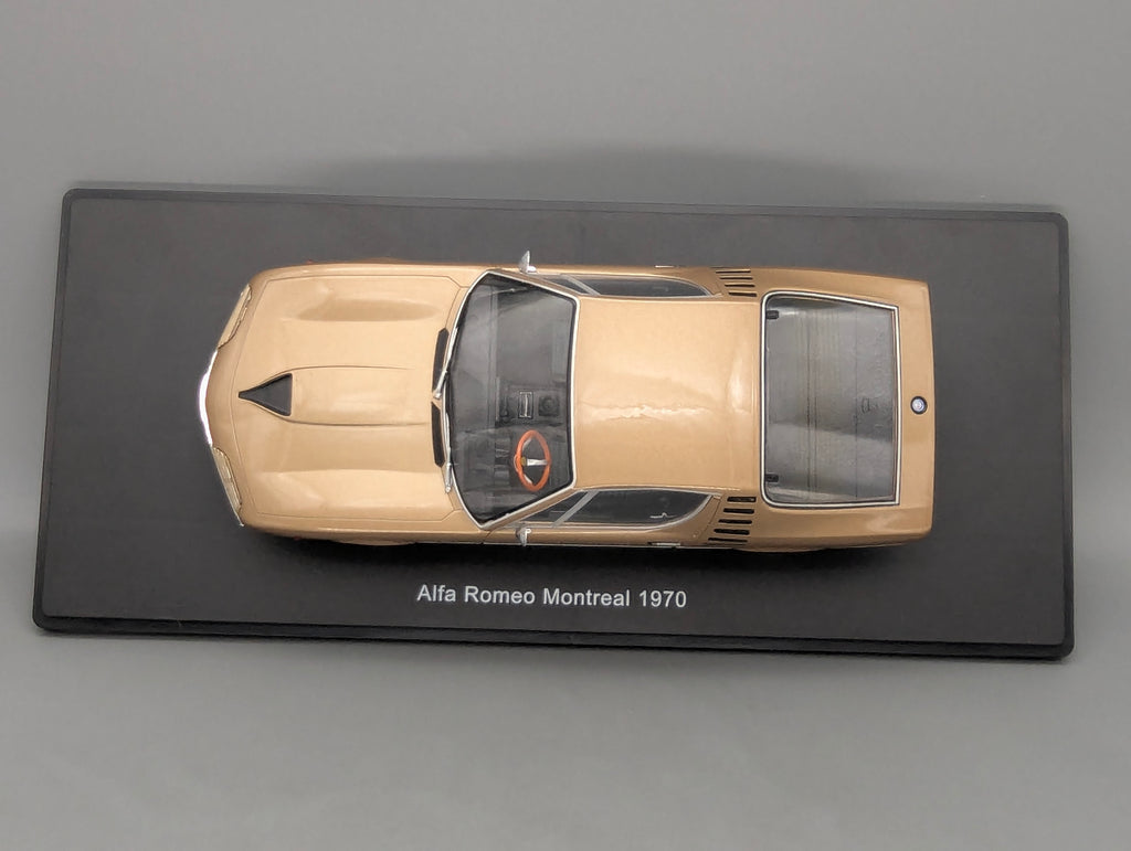 Modellautos 1:18 KK-Scale Alfa Romeo Montreal 1970 Gold Metallic mit OVP