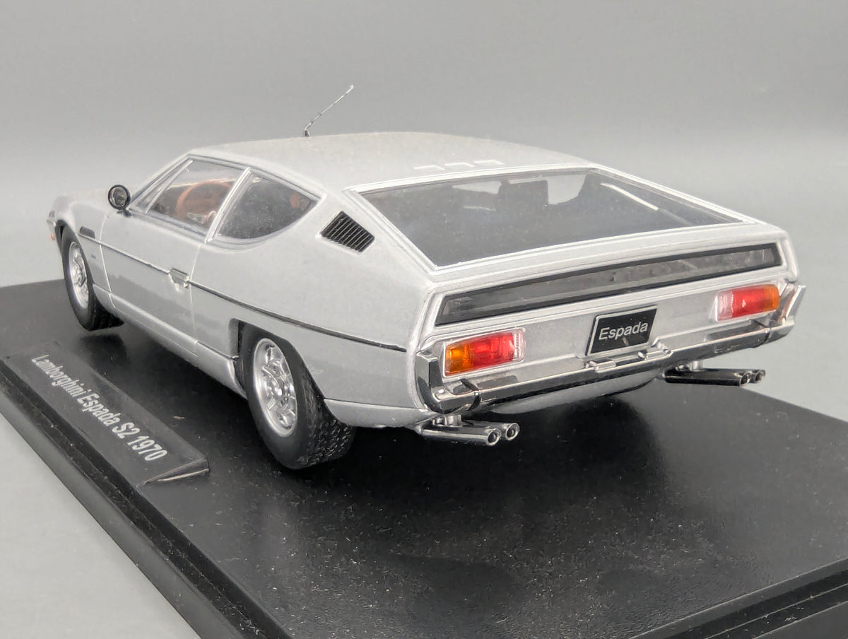Modellautos 1:18 KK-Scale Lamborghini Espada S2 1970 Silber mit OVP