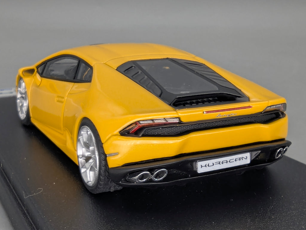 Modellautos 1:43 Looksmart Lamborghini Huracan LP610-4 Met. Gelb Giallo Midas mit OVP