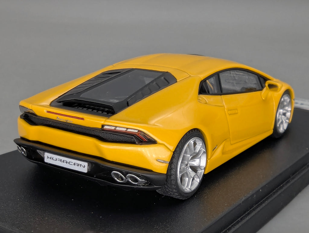 Modellautos 1:43 Looksmart Lamborghini Huracan LP610-4 Met. Gelb Giallo Midas mit OVP