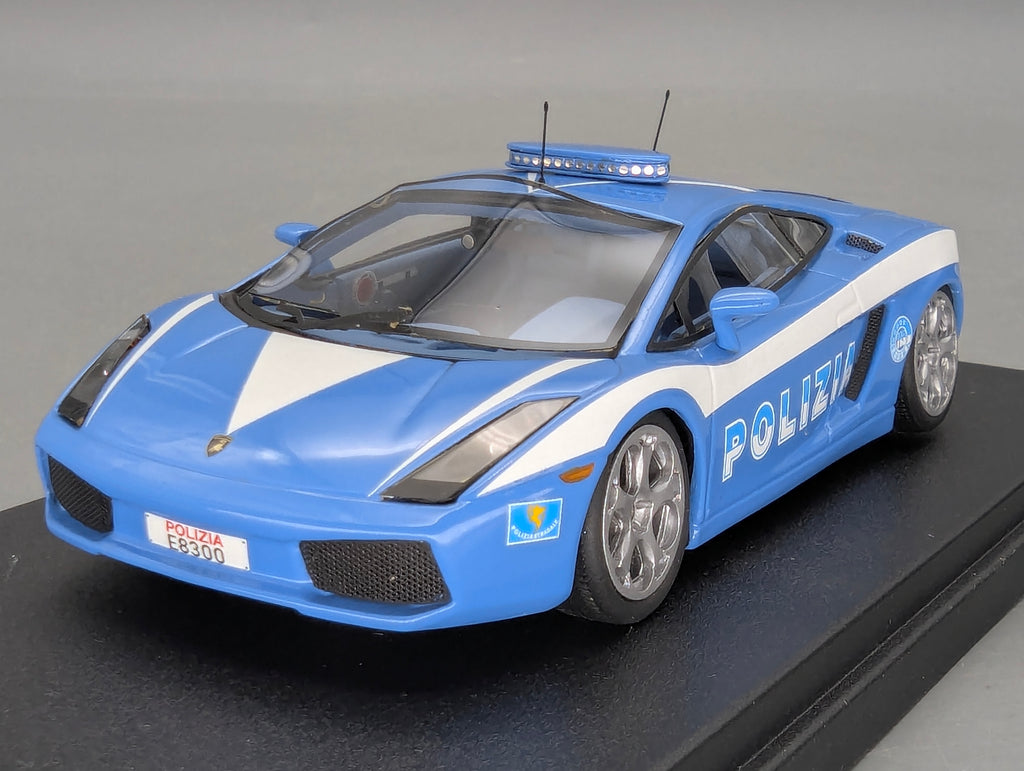 Modellautos 1:43 Looksmart Museum Mobile Lamborghini Gallardo Polizia Ltd 200 pcs OVP