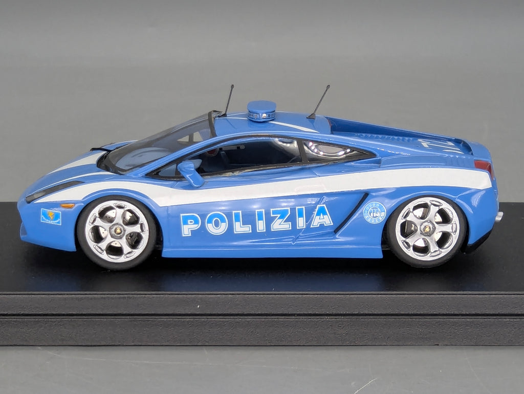 Modellautos 1:43 Looksmart Museum Mobile Lamborghini Gallardo Polizia Ltd 200 pcs OVP